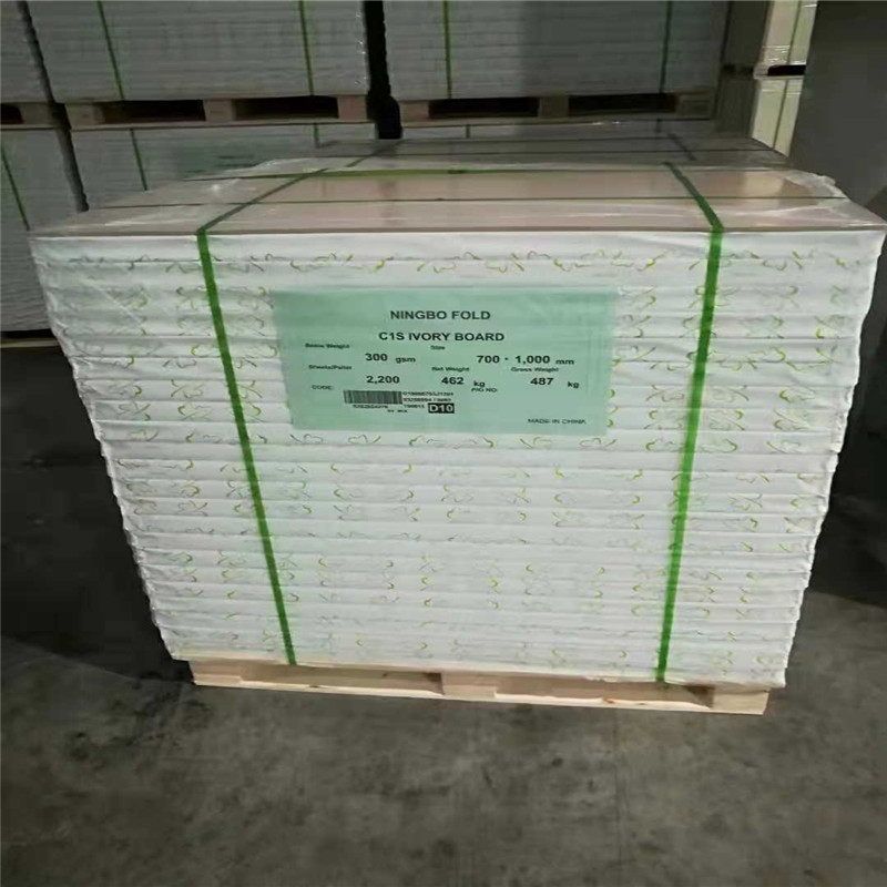 Single Side Coated FBB Ivory Board for Packaging Customizable Packaging Solution