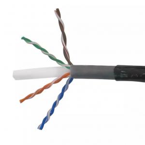 Wholesale ANATEL Outdoor Network Cable Cat6 UTP  Bare Copper 4 Pairs Twisted PVC PE Double Jacket from china suppliers