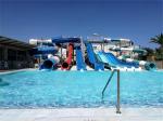 Kids Water Game Park Playground Swimming Pool Play Area With Water Slide Set