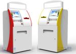 Indoor Touch Screen Information Health Kiosk System with A4 Printer , Card