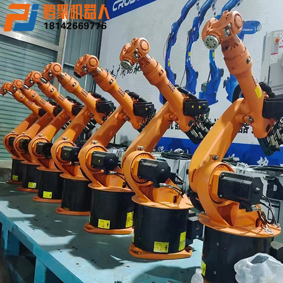 Kr16 Arc Welding Robot With Robot Weight Of 235 Kg And XP Controller Waterjet Meat Processing Automation ArcWorld Serie