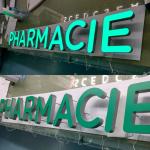 OEM / ODM Led Frontlit Sign Outdoor Illuminated Sign High Strength
