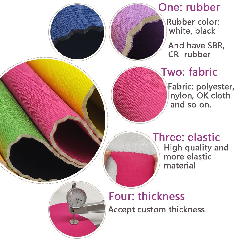 Double Faced CR Neoprene Rubber