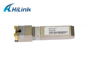 China 10G BASE-T RJ45 to 30~80 Meters CAT6 Copper SFP+ Transceivers on sale