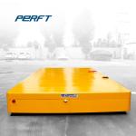15 ton automated low flatbed trackless transfer cart for ship industry transport