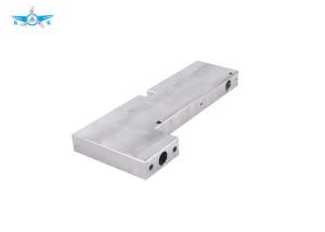 Wholesale Precision Aluminium Machined Parts , OEM Silver Color Robot Spare Parts from china suppliers