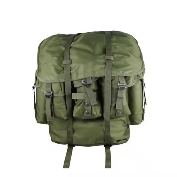 420D Nylon Olive Green Tactical Alice Pack Bag For Climbing / Hiking / Training