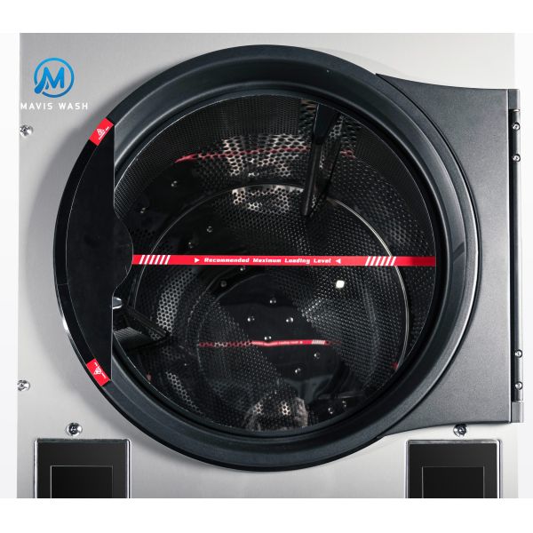 Laundry Coin Operated Washing Machine Stacked Washer and Dryer 22kg