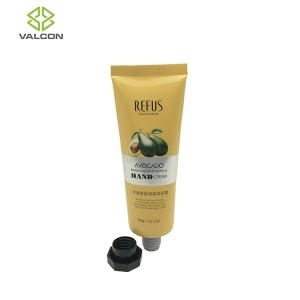 Wholesale 50 ML Empty Hand Cream Tubes ABL Aluminum Octagonal Cap Offset Printing from china suppliers
