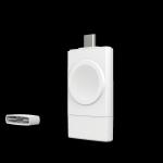 Mini Dual Interface Wireless Watch Charger for Samsung Galaxy Watch Apple IWatch