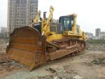 TORQFLOW Transmission Used KOMATSU Bulldozer D375A 5 Single Ripper 605hp Engine