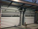 High Strength Aluminum Roll Up Door High Speed Spiral Door Roller Shutter Doors