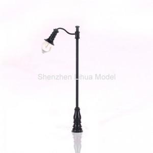 Wholesale metal lamppost--model steel light post,scale yard lamp,metal lights, model lamppost,miniature metal lights from china suppliers