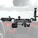 2018- WranglerUnlimitedJK Jeep Aluminum Alloy Center Console Bracket Mobile