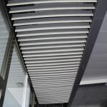 Soundproof A Screen Aluminum Metal Ceiling 21x3000mm Powder Coating