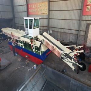 Wholesale River Cleaning Boat For Aquatic Vegetation No-Load Draught 0.55m High Sailing Speed ≥4km/h from china suppliers