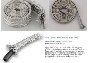 Wholesale 0.10-0.30mm Expandable Stainless Steel Braided Sleeving from china suppliers