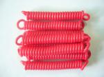 Traslucent Red Short Length Plastic Sprial Key Coil Tether Part Ready for