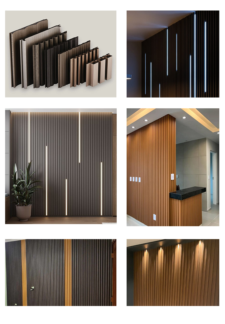 Indoor WPC Acoustic Panel Customized Soundproof Wall For Meeting Room