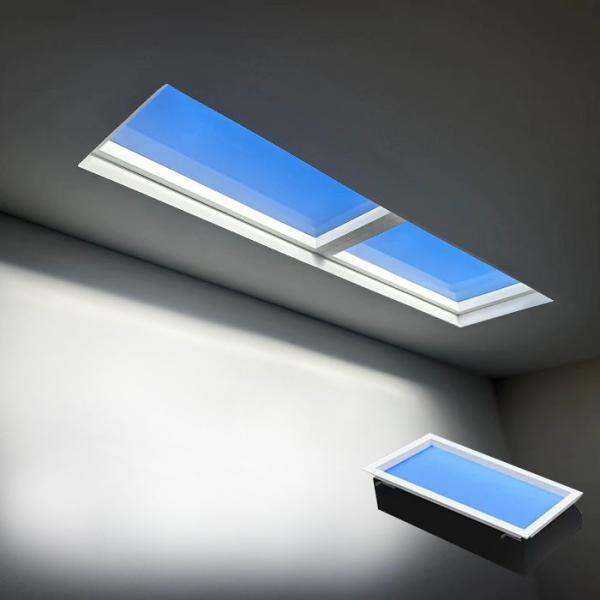 100W Aluminum Artificial Sky Light Eco Friendly Lighting With 50000 Hours Light