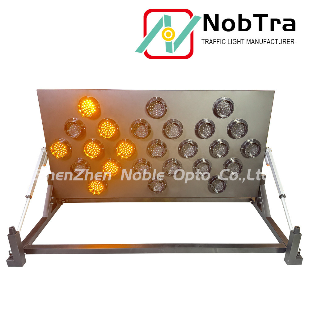Amber Multi Temporary Traffic Control Highway Safety with Flashing Work Status CE and NBAB-25VIP