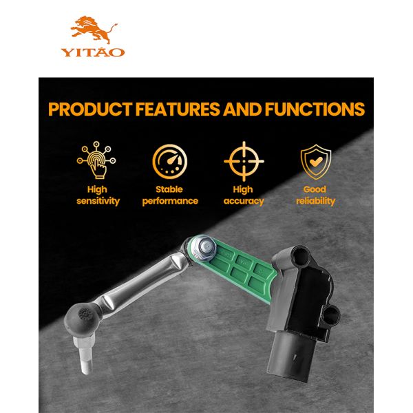 Headlight Level Sensor 1004173-00-A Compatible with Tesla Model S (2012-2016) RH Rear