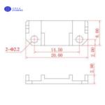 Lithium Niobate (LiNbO₃) Y-Waveguide Modulator / Low Vπ 3.5V / High PER 25dB /
