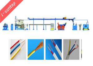 China PVC Housing Wire Extrusion Machine For 1.5 / 2.5mm Square on sale