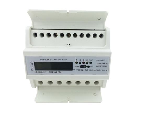YEM021GC Accuracy Class 1 Three Phase Energy Meter Direct Mode For Shopping