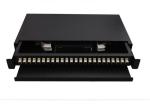 CATV 72 Port Fiber Optic Patch Panel 24 Core SC MM Adapter ODF Low Excess Loss