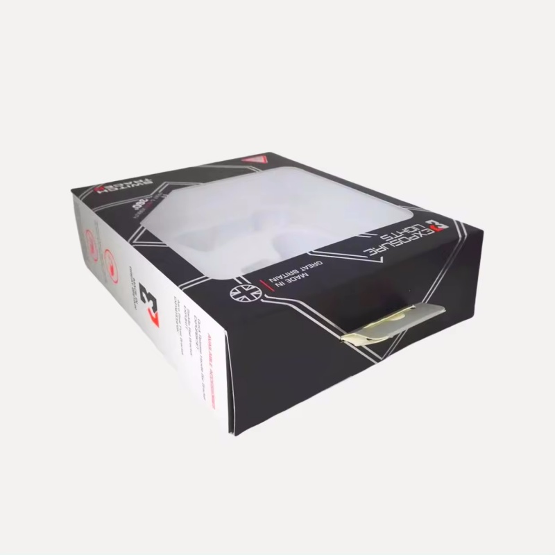 Custom LOGO Folding Cardboard Box Children Kids Toy Packaging Gift Box Paper Boxes With PVC Window