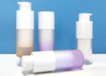 Rotate Twisted Up Square Round Cosmetic Airless Bottle Refillable 15ml 30ml 50ml