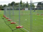 Orange Customized Temporary Fence Panels For Environmental Protection Areas
