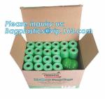 Durable pet waste bag dispenser, plastic bag scrap waste, yard waste bag,
