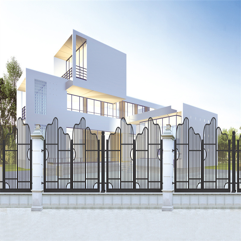 Flooring Mounted Aluminium Balustrade Panel Handrails Barrier For Garden Home