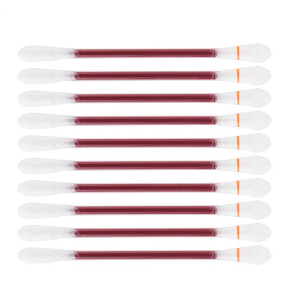 ODM Medical Disposable Plastic Pointed Qtips Double Headed Alcohol Cotton Swabs
