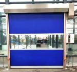 Industrial Automatic Overhead Quick Roll Up Door PVC Fabric Fast Acting Rapid