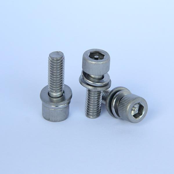 SS316 SEM Screws Stainless Steel Security Screws Hex Socket M6x35 ODM Available