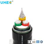 XLPE Insulation Material 6/10kv 6.35/11kv Three Cores Al/ Cu Armoured Power