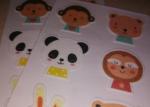 Customized Cartoon Laminated Non Woven Fabric for Mosquito Repellent Sticker OEM