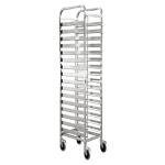 Height Adjustable Transport Trolley for 62 on 102 Combi Duo Ovens