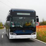 12m New Energy Pure Electric Bus With Air Suspension Battery 350.07kwh