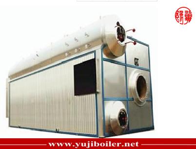 T Back Vertical LPG Fired Steam Boiler , Gas Fired Central Heating CE ISO
