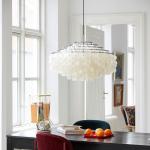 Metal Acrylic Pine Cone Pendant Light Dining Room Decorative Chandelier