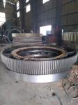 C45E 1030 Carbon Steel Roller Mill Bevel Pinion Gear with quenched and tempered