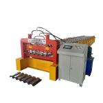 Steel Profile Corrugated Metal Floor Deck Machine With 23 Rollers , Longlife