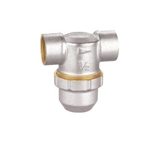 Wholesale Customized Brass Filter Valve Sand Blast / Nickel Plated FT1004 For Water Filter from china suppliers