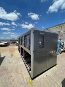 Wholesale PLC Controlled Panasonic Air Cooled Screw Type Chiller With R410a Refrigerant from china suppliers