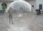 Family Amusement Inflatable Walk On Water Ball self-stand No Color