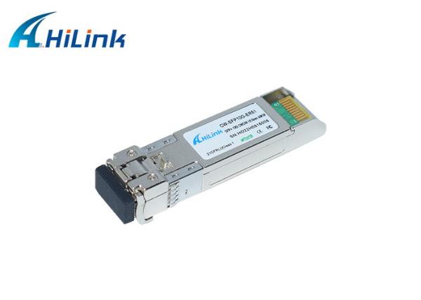 ER 10G SFP+ Transceiver 40KM CWDM 1470-1610NM LC Connector Communication